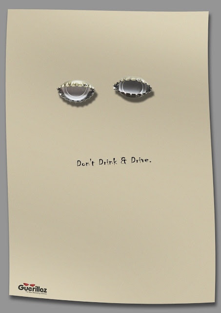 Publicidad "Si bebes, no conduzcas"