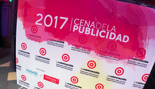 Cena de la publicidad 2017. Bilbao