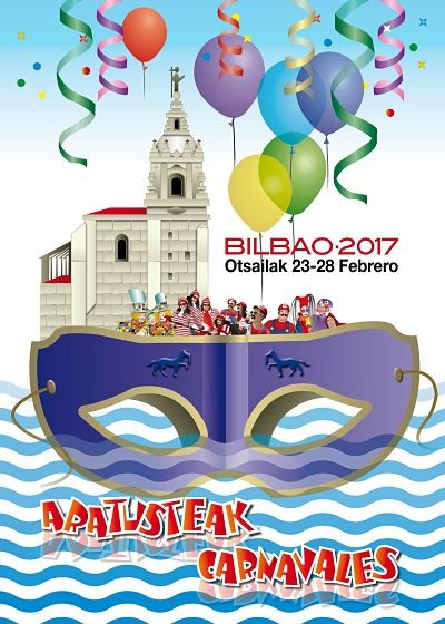 Cartel semifinalista del concurso de carteles para carnavales 2017