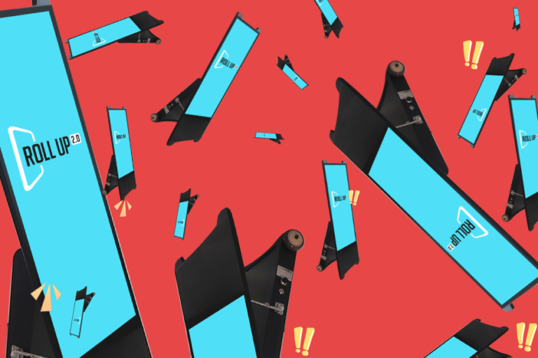 roll up publicitario digital