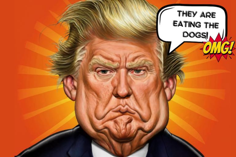 marketing de la campaña electoral de trumo